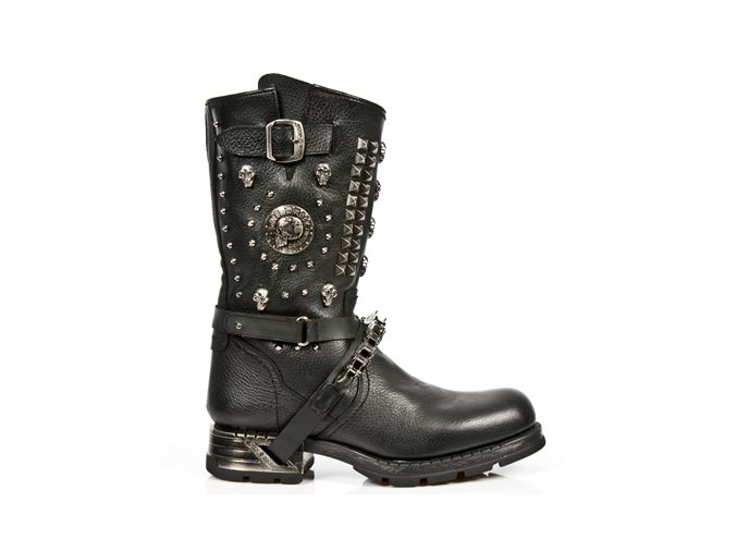 BOTY NEW ROCK M.MR025-C1 BUFALO NEGRO ITALI NEGRO MOTOROCK NEGRO TACON ACE