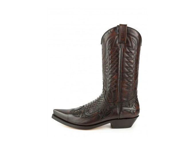 mayura boots 1935 c milanelo zamora piton marron (10)