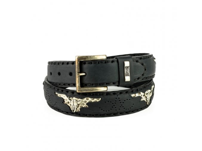 belt 1322s vacuno python black