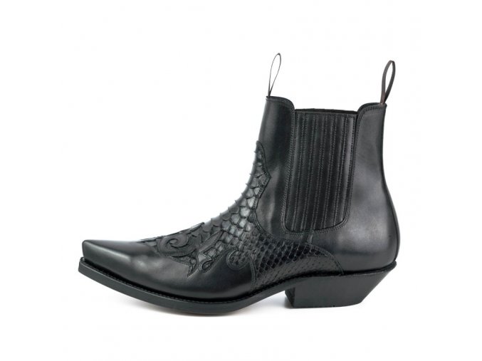 mayura boots rock 2500 black python (1)