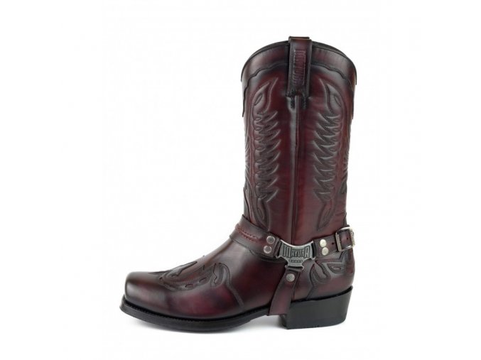 mayura boots indian 2471 burdeos negro (1)