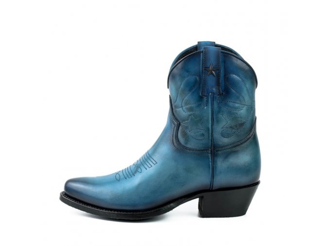 mayura boots 2374 in blue vintage (1)