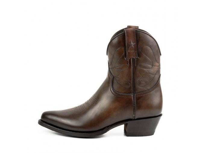 mayura boots 2374 vintage marron testa (1)