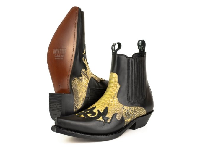 mayura boots rock 2500 black box camel python (8)