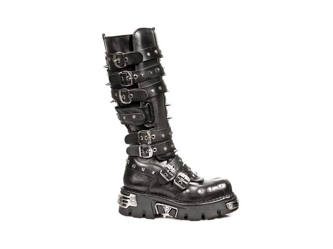 BOTY NEW ROCK M.796-S1 NOMADA NEGRO, ITALI NEGRO, REACTOR NEGRO TOBERAS