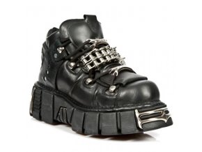 BOTY NEW ROCK M.1035-C1 ITALI NEGRO NOMADA NEGRO TOWER NEGRO ACERO