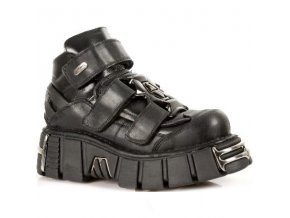 BOTY NEW ROCK M.285-S1 ITALI NEGRO, NOMADA NEGRO, TOWER NEGRO ACERO