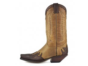 Dámská westernová obuv SENDRA 2560 CUERVO SPRINTER CHOCOLATE/SPRINTER TANG