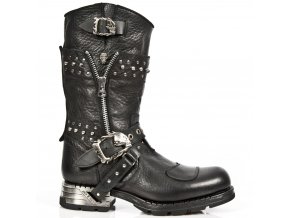 BOTY NEW ROCK M.MR022-S1 BUFALO Negro, Itali Negro, MOTOROCK NEGRO ACERO