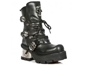 BOTY NEW ROCK M.1044-S1 ITALI NEGRO PLANING NEW NEGRO M8 ACERO