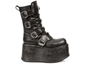 BOTY NEW ROCK M.1473-S3 ITALI NEGRO, SPACE NEGRO