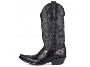 Pánská westernová obuv SENDRA TUCSON SILLERO NEGRO-NAPA NEGRO