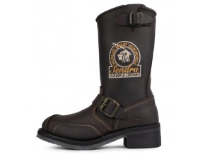 Dámské BIKER BOTY SENDRA WOLKER 3565 APURE CHOCOLATE