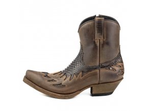 mayura boots 12 in crazy old sadale mate testa python (1)