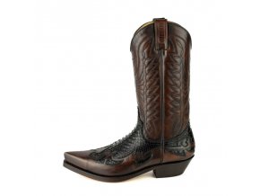 mayura boots 1935 c in milanelo zamora black phyton (1)