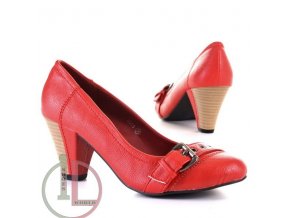 Dámská lodička 4515 RED