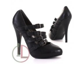 SHOES WORLD 9723A BLACK obuv dámská