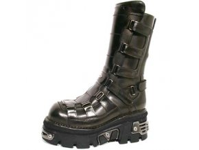 BOTY NEW ROCK M.309-C3 ITALI NEGRO NOMADA NEGRO REACTOR NEGRO E14 TOBERAS