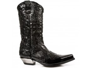 BOTY NEW ROCK M.7921-S1 NOMADA Y FIRENCE NEGRO, WEST NEGRO-ACERO T.ACERO