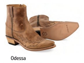 Westernové boty Jama Old West MF1512 ODESSATan Fry
