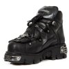 BOTY NEW ROCK M.756-S2 ITALI NEGRO, NOMADA NEGRO, REACTOR NEGRO TOBERAS