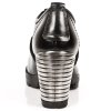 BOTY NEW ROCK M-TR011-S3 NOMADA NEGRO, TRAIL NEGRO TACON ACERO