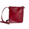 Dámská kožená kabelka DIVAs MESSENGER BAG MILANO -různé barvy