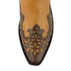 Jama Old West LF1539E HARSHAW BARNWOOD/BROWN dámská westernová obuv