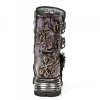 BOTY NEW ROCK M.391-S5 VINTAGE FLOWER LILA, REACTOR NEGRO TOBERAS ORIF