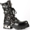 BOTY NEW ROCK M.373-S1 ITALI Y NOMADA NEGRO, PLANING NEGRO M3 ACERO ORIF Y CANA