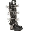 BOTY NEW ROCK M.8332-C1 ITALI NEGRO, NOMADA NEGRO,PLAT.NEGRA NRK TACON BAN