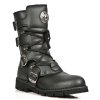 BOTY NEW ROCK M.1473-V1 VEGAN NEGRO, PLANING NEGRO SIN