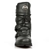 BOTY NEW ROCK M.1473-V1 VEGAN NEGRO, PLANING NEGRO SIN