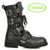 BOTY NEW ROCK M.1473-V1 VEGAN NEGRO, PLANING NEGRO SIN