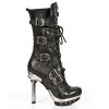 BOTY NEW ROCK M.PUNK049-S1 ITALI NEGRO, NOMADA NEGRO, PLATF. PUNK T CANYON