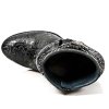 BOTY NEW ROCK M.TX002-C11 VINTAGE FLOWER NEGRO CRACK PLOMO TEXAS NEGRO TAC