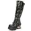 BOTY NEW ROCK M.1030-S1 ITALI NEGRO, NOMADA NEGRO, PLANING NEGRO M8 ACE