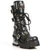 BOTY NEW ROCK M.1029-C1 NOMADA NEGRO ITALI NEGRO PLANING NEG NEW M8 ACERO
