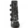 BOTY NEW ROCK M.8366-S8 ITALI NEGRO, NOMADA NEGRO, PLT. NKR T.SKULL OXIDO