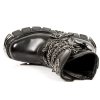 BOTY NEW ROCK M.1011-S1 Itali Negro, TOWER NEGRO ACERO ORIFICIO