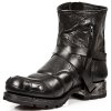 BOTY NEW ROCK M.MR004-S1 BUFALO E Itali Negro, MOTOROCK NEGRO TACON ACERO