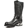BOTY NEW ROCK M.MR030-S1 ITALI NEGRO, ANTIK NEGRO, MOTOROCK NEGRO T.ACERO