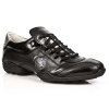 BOTY NEW ROCK M.8122-S5 NOMADA NEGRO, ITALI NEGRO, ITALI NEGRO, BOX PLANE  CAS ABS