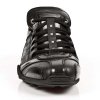 BOTY NEW ROCK M.8122-S5 NOMADA NEGRO, ITALI NEGRO, ITALI NEGRO, BOX PLANE  CAS ABS