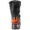 BOTY NEW ROCK M.107-S1 ITALI NEGRO, PULIK FUEGO, REACTOR NEGRO TOBERAS