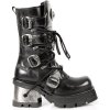 BOTY NEW ROCK M.373-S33 ITALI Y NOMADA NEGRO, PLANING NEGRO M8 ACERO OR Y CAN