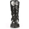 BOTY NEW ROCK M.373-S33 ITALI Y NOMADA NEGRO, PLANING NEGRO M8 ACERO OR Y CAN