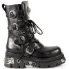 BOTY NEW ROCK M.373-S4 ITALI Y NOMADA NEGRO, REACTOR NEGRO E14 TOBERAS OR Y CAN