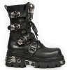 BOTY NEW ROCK M.375-S1 ITALI NEGRO, NOMADA NEGRO, REACTOR NEGRO E14 ORIF Y