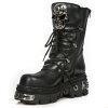 BOTY NEW ROCK M.375-S1 ITALI NEGRO, NOMADA NEGRO, REACTOR NEGRO E14 ORIF Y